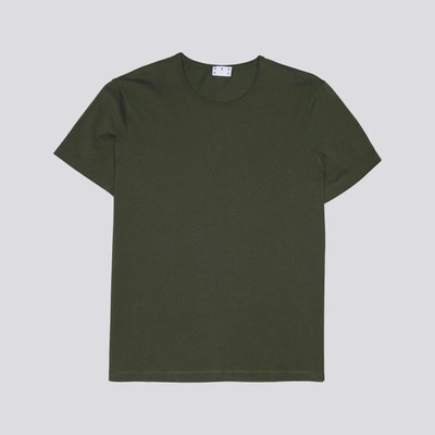 ASKET THE T-SHIRT DUSTY GREEN