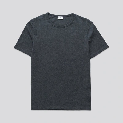 ASKET THE T-SHIRT CHARCOAL MELANGE