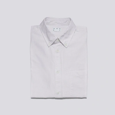 ASKET THE OXFORD SHIRT LIGHT GREY
