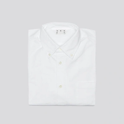ASKET THE OXFORD SHIRT WHITE