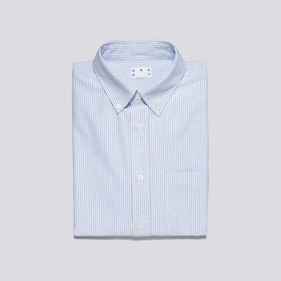 ASKET THE OXFORD SHIRT BLUE STRIPE