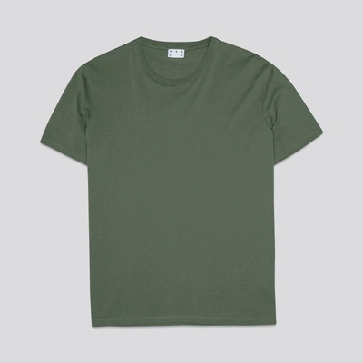 ASKET THE LIGHTWEIGHT T-SHIRT COLD GREEN