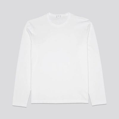 ASKET THE LONG SLEEVE T-SHIRT WHITE