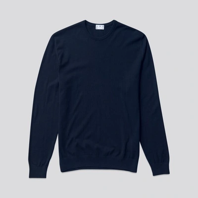 ASKET THE COTTON SWEATER DARK NAVY
