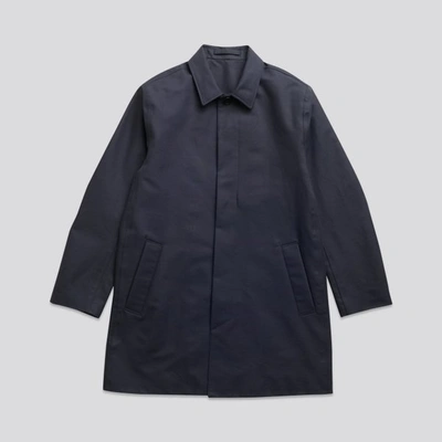 ASKET THE CAR COAT DARK NAVY