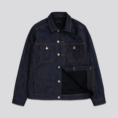 ASKET THE RAW DENIM JACKET RAW DENIM