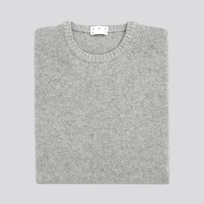 ASKET THE CASHMERE SWEATER LIGHT GREY