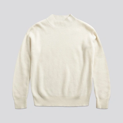 ASKET THE MOCK NECK SWEATER CREME