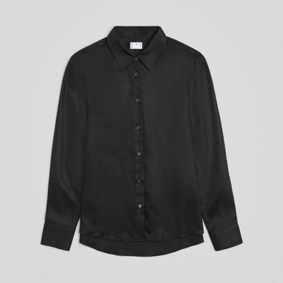 ASKET THE LYOCELL SHIRT BLACK