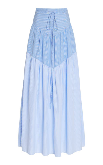 HELLESSY WOMEN'S BLOOM TIERED COTTON-BLEND SKIRT