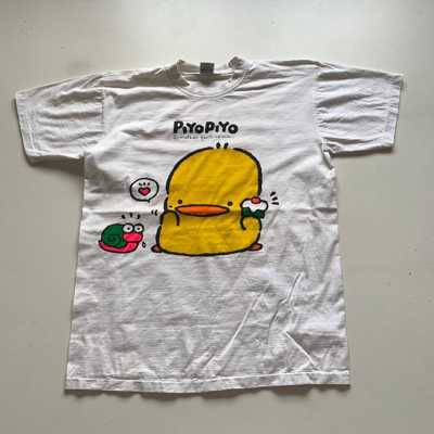 AMERICAN VINTAGE X VINTAGE 90'S PIYO PIYO MOTHER GOOSE NO MORI CARTOON T SHIRT
