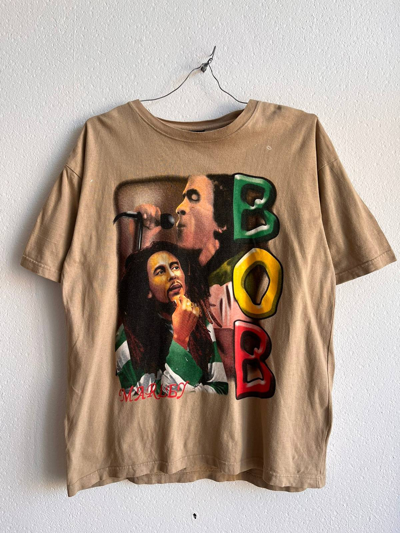 BAND TEES VINTAGE BOB MARLEY T-SHIRT (JIMI HENDRIX MICHAEL JACKSON