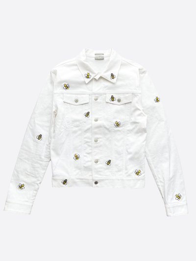 DIOR X KAWS DIOR KAWS WHITE DENIM JACKET