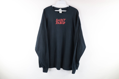 VINTAGE KANYE WEST SAINT TOUR KIM KARDASHIAN OFFICIAL MERCH T-SHIRT