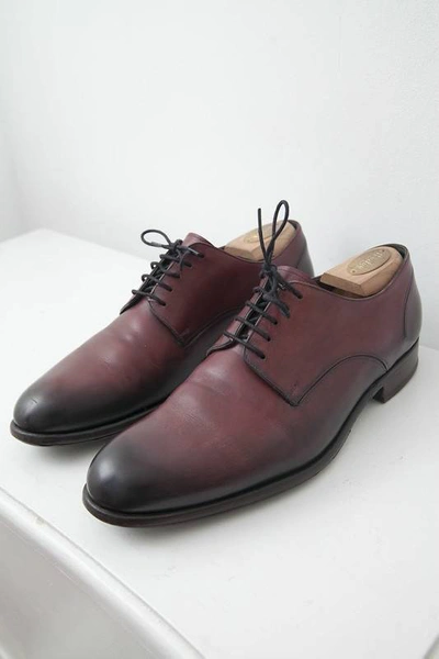LANVIN GRADIENT LEATHER DERBY SHOES