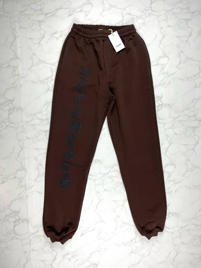 VETEMENTS ANARCHY POGO PRINT SWEATPANTS