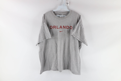 NIKE X VINTAGE NIKE TRAVIS SCOTT CENTER SWOOSH ORLANDO T-SHIRT