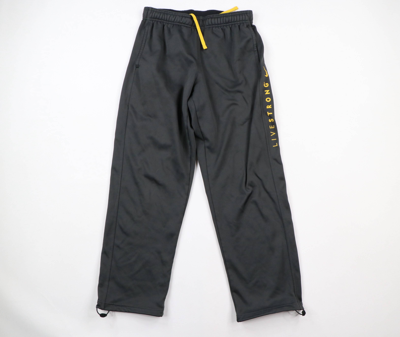 NIKE X VINTAGE NIKE LIVESTRONG ADJUSTABLE CUFF SWEATPANTS GRAY