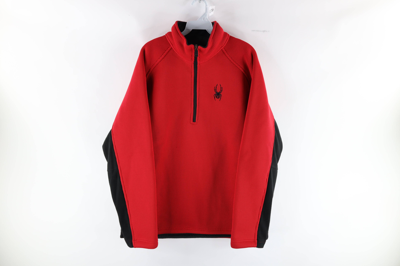 SPYDER X VINTAGE SPYDER FOREMOST HEAVYWEIGHT PULLOVER FLEECE SWEATER