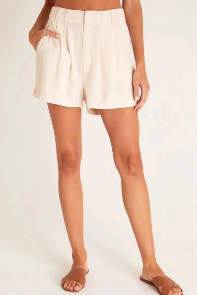 Z SUPPLY Calista Short in Sandstone