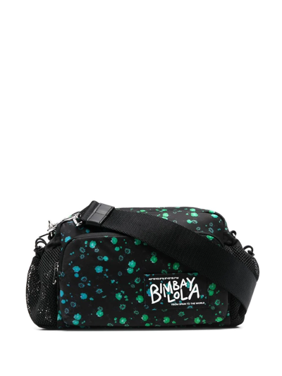 BIMBA Y LOLA LOGO-PRINT DETAIL CROSSBODY BAG