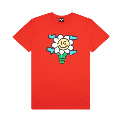 ICECREAM ICECREAM DOTTY SHORT-SLEEVE TEE 'RED'