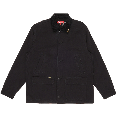 SUPREME BARN COAT 'BLACK'