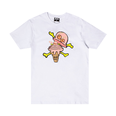 ICECREAM ICECREAM NESTING SHORT-SLEEVE TEE 'WHITE'
