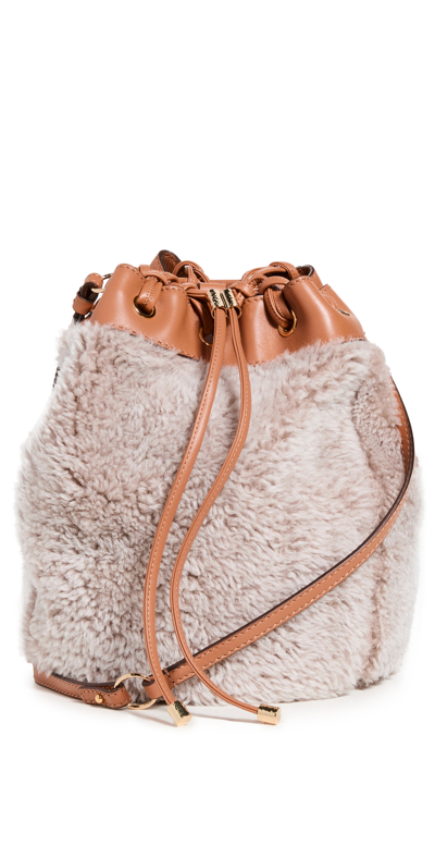 ULLA JOHNSON WILLOW SMALL DRAWSTRING BUCKET BAG