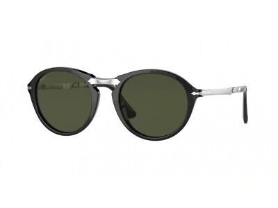 PERSOL PERSOL SUNGLASSES PO3274S 95/31 BLACK GREEN MAN WOMAN