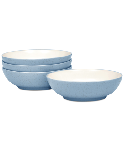 NORITAKE COLORWAVE SOUP/CEREAL BOWLS 22 OZ, SET OF 4