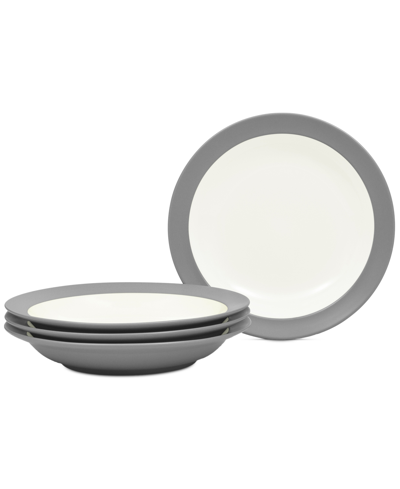 NORITAKE COLORWAVE PASTA BOWLS 27-OZ, SET OF 4