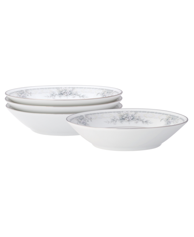 NORITAKE SWEET LEILANI SET OF 4 FRUIT BOWLS, SERVICE FOR 4