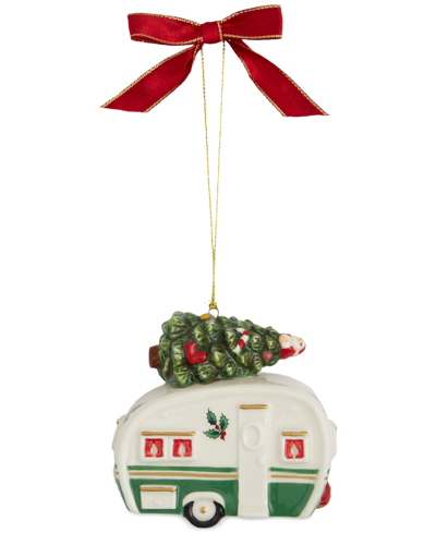 SPODE CHRISTMAS TREE CAMPER VAN ORNAMENT