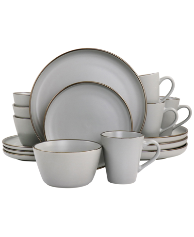 ELAMA SIMON 16 PC. DINNERWARE SET, SERVICE FOR 4