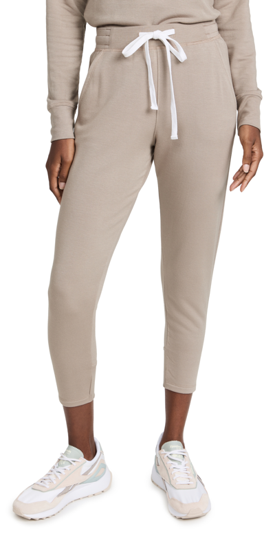 SPLITS59 REENA FLEECE 7/8 SWEATPANTS LATTE