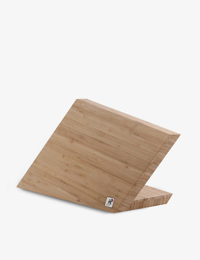 MIYABI GRAINED 5-SLOT WOODEN KNIFE BLOCK 42.5CM