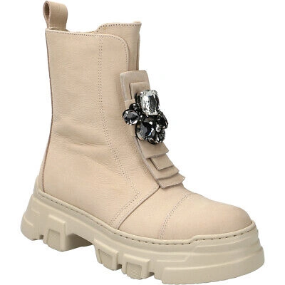 NOCLAIM NOCLAIM SNEAKER DANA5, RAULEDER, BEIGE, DAMEN