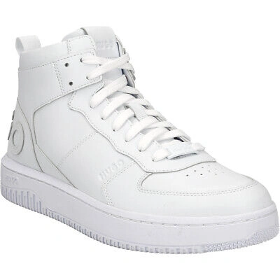 HUGO BOSS HUGO SNEAKER KILIAN_HITO, GLATTLEDER, WEISS, HERREN