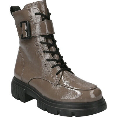 PAUL GREEN PAUL GREEN BOOTS 9879-052, LACK/BRUSH, BEIGE, DAMEN