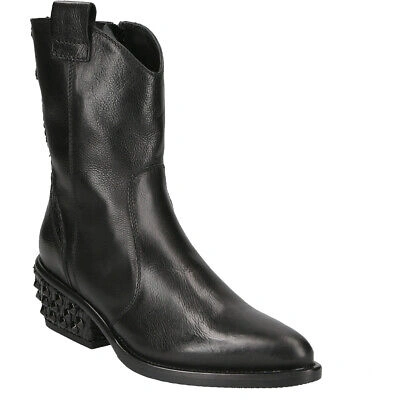 DONNA CAROLINA DONNA CAROLINA STIEFELETTE 42.199.095 -002, GLATTLEDER, SCHWARZ, DAMEN
