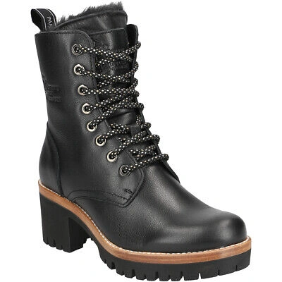 PANAMA JACK PANAMA JACK BOOTS PADMA, GLATTLEDER, SCHWARZ, DAMEN