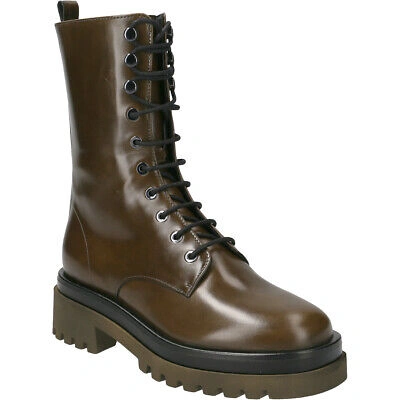 HOMERS HOMERS BOOTS 20276R, GLATTLEDER, GRÜN, DAMEN