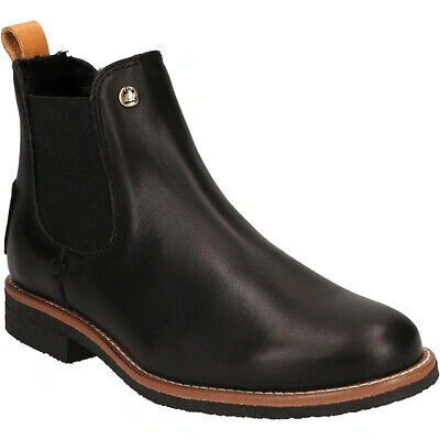 PANAMA JACK PANAMA JACK STIEFELETTE GIORDANA IGLOO TRAVELLING B, GLATTLEDER, SCHWARZ, DAMEN