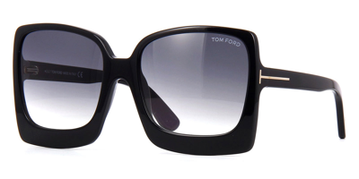TOM FORD KATRINE-02 TF617S 01B - AS SEEN ON KRIS JENNER