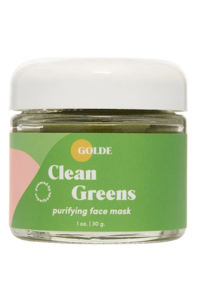 GOLDE CLEAN GREENS PURIFYING FACE MASK