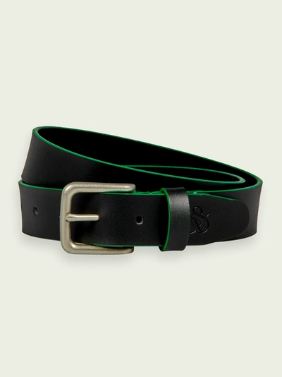 SCOTCH & SODA KIDS BELTS & SUSPENDERS L COLORBLACK