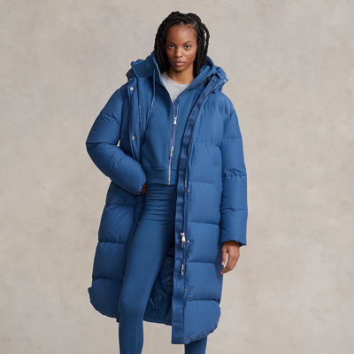 POLO RALPH LAUREN WATER-RESISTANT DOWN HOODED COAT