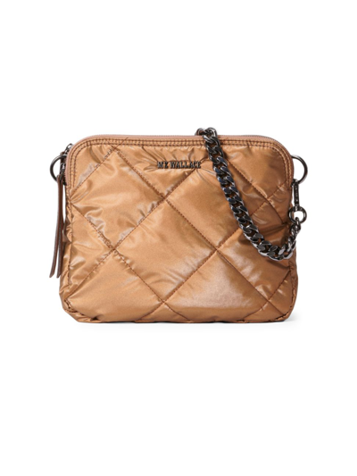 MZ WALLACE WOMEN'S BOWERY QUILTED NYLON CROSSBODY BAG