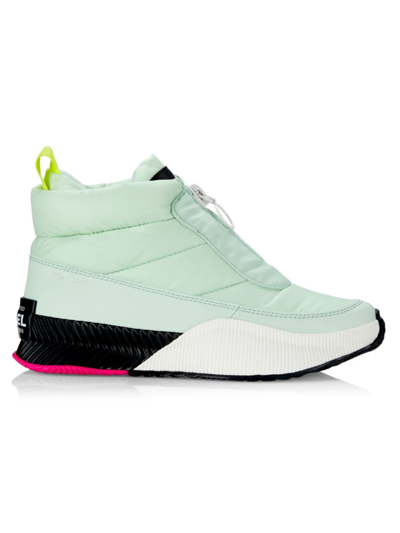 SOREL WOMEN'S OUT N ABOUT III PUFFY ZIP-UP ANKLE BOOTS